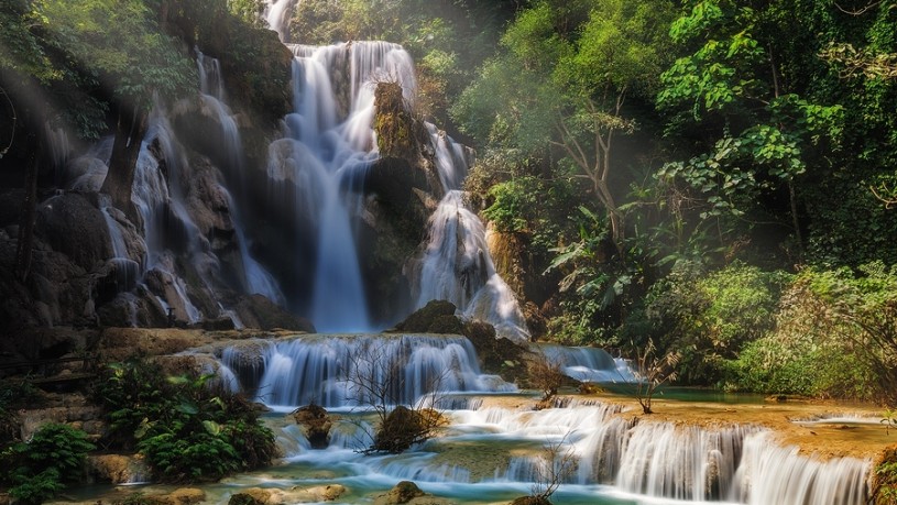 Khoangsi Waterfall Luang Prabang